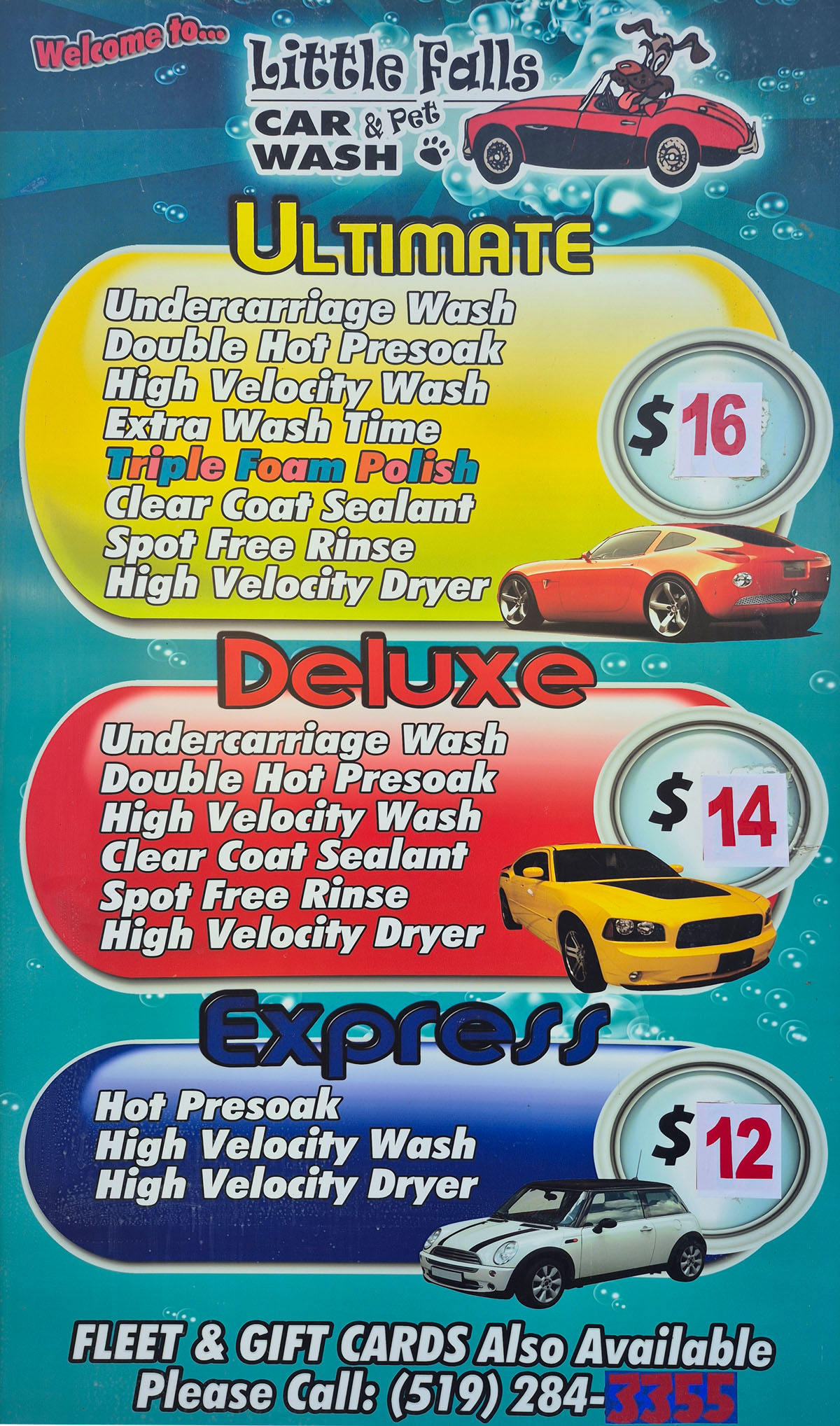 LittleFallsCarWashPricing